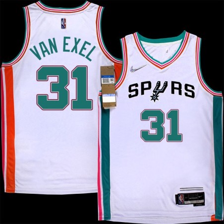 Spurs #31 Nick Van Exel 2021-2022 City Edition Twill Jersey