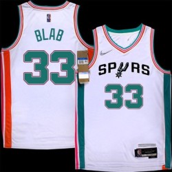 Spurs #33 Uwe Blab 2021-2022 City Edition Twill Jersey