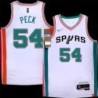 Spurs #54 Wiley Peck 2021-2022 City Edition Twill Jersey