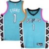 Spurs #1 Mike Evans 2022-2023 Green City Edition Twill Jersey