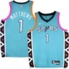 Spurs #1 Wes Matthews 2022-2023 Green City Edition Twill Jersey