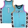 Spurs #1 Howard Eisley 2022-2023 Green City Edition Twill Jersey