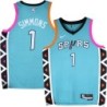 Spurs #1 Bobby Simmons 2022-2023 Green City Edition Twill Jersey