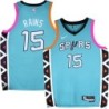 Spurs #15 Ed Rains 2022-2023 Green City Edition Twill Jersey