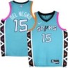 Spurs #15 Vinny Del Negro 2022-2023 Green City Edition Twill Jersey