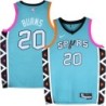 Spurs #20 Jim Burns 2022-2023 Green City Edition Twill Jersey