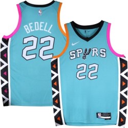 Spurs #22 Bob Bedell 2022-2023 Green City Edition Twill Jersey