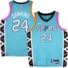 Spurs #24 Johnny Dawkins 2022-2023 Green City Edition Twill Jersey