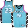 Spurs #28 Ian Mahinmi 2022-2023 Green City Edition Twill Jersey