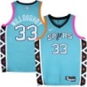 Spurs #33 Bill Willoughby 2022-2023 Green City Edition Twill Jersey