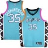 Spurs #35 Petur Gudmundsson 2022-2023 Green City Edition Twill Jersey