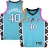 Spurs #40 Jerry Chambers 2022-2023 Green City Edition Twill Jersey