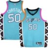 Spurs #50 Bob Christian 2022-2023 Green City Edition Twill Jersey