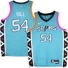 Spurs #54 Simmie Hill 2022-2023 Green City Edition Twill Jersey