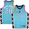 Spurs #28 Donatas Motiejunas 2022-2023 Green City Edition Twill Jersey