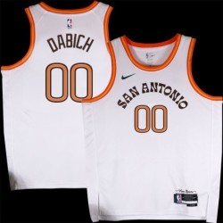 Spurs #00 Mike Dabich 2023-2024 City Edition Twill Jersey