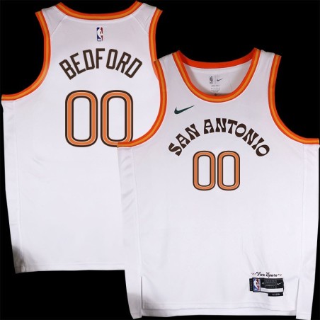 Spurs #00 William Bedford 2023-2024 City Edition Twill Jersey