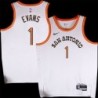 Spurs #1 Mike Evans 2023-2024 City Edition Twill Jersey