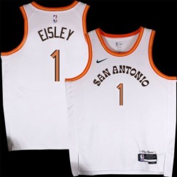 Spurs #1 Howard Eisley 2023-2024 City Edition Twill Jersey