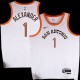 Spurs #1 Cory Alexander 2023-2024 City Edition Twill Jersey