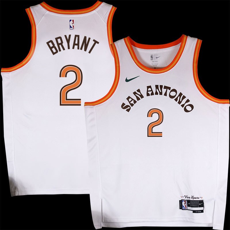 Spurs #2 Mark Bryant 2023-2024 City Edition Twill Jersey