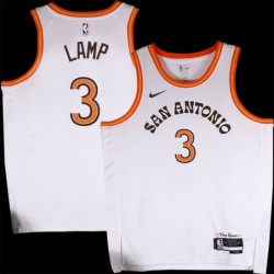 Spurs #3 Jeff Lamp 2023-2024 City Edition Twill Jersey