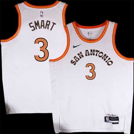 Spurs #3 Keith Smart 2023-2024 City Edition Twill Jersey