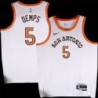 Spurs #5 Dell Demps 2023-2024 City Edition Twill Jersey