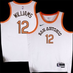 Spurs #12 Kevin Williams 2023-2024 City Edition Twill Jersey