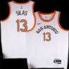 Spurs #13 James Silas 2023-2024 City Edition Twill Jersey