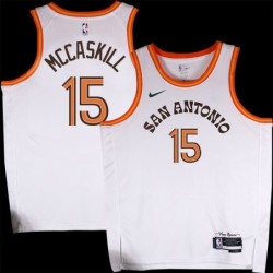 Spurs #15 Amal McCaskill 2023-2024 City Edition Twill Jersey