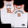 Spurs #16 Pau Gasol 2023-2024 City Edition Twill Jersey