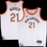 Spurs #21 Bob Warren 2023-2024 City Edition Twill Jersey