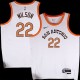 Spurs #22 Bobby Wilson 2023-2024 City Edition Twill Jersey