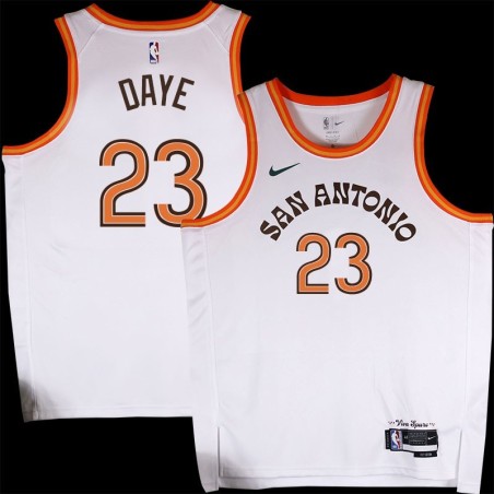 Spurs #23 Austin Daye 2023-2024 City Edition Twill Jersey