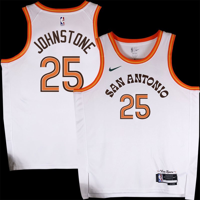 Spurs #25 Jim Johnstone 2023-2024 City Edition Twill Jersey