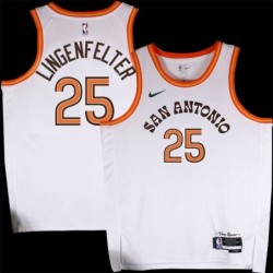 Spurs #25 Steve Lingenfelter 2023-2024 City Edition Twill Jersey