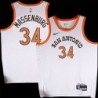 Spurs #34 Tony Massenburg 2023-2024 City Edition Twill Jersey