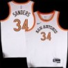 Spurs #34 Melvin Sanders 2023-2024 City Edition Twill Jersey