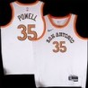 Spurs #35 Cincinnatus Powell 2023-2024 City Edition Twill Jersey