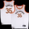 Spurs #35 Mike Sanders 2023-2024 City Edition Twill Jersey