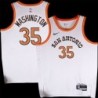 Spurs #35 Darius Washington 2023-2024 City Edition Twill Jersey