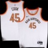 Spurs #45 Jeff Cook 2023-2024 City Edition Twill Jersey