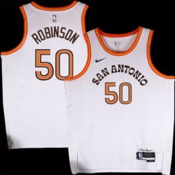 Spurs #50 David Robinson 2023-2024 City Edition Twill Jersey