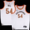 Spurs #54 Simmie Hill 2023-2024 City Edition Twill Jersey