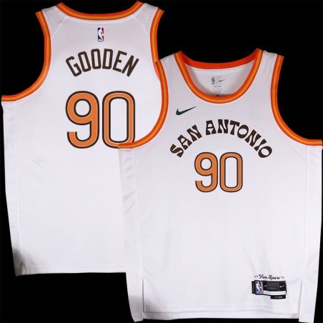 Spurs #90 Drew Gooden 2023-2024 City Edition Twill Jersey