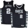 Spurs #2 Mark Bryant SATX Black Twill Jersey