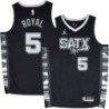 Spurs #5 Donald Royal SATX Black Twill Jersey