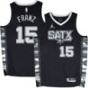 Spurs #15 Ronald Franz SATX Black Twill Jersey