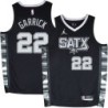 Spurs #22 Tom Garrick SATX Black Twill Jersey